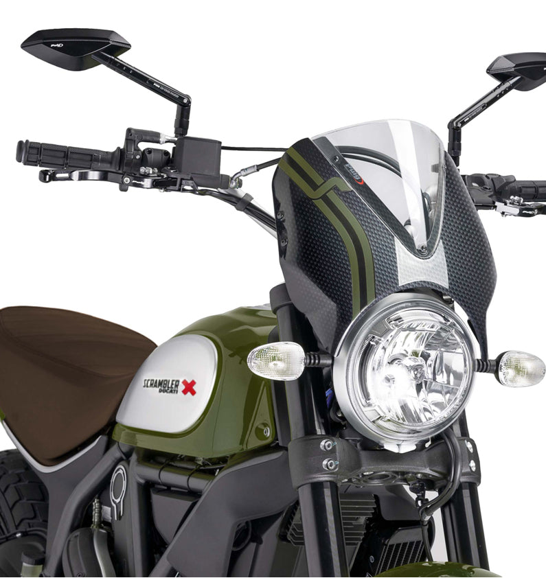 DUCATI SCRAMBLER DESERT SLED [2025] – RetroVision Windschild Visier – Getönt