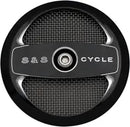Harley-Davidson FXDBA 1584 Dyna Street Bob Limited [2013] - Mini Teardrop Stealth Luftfiltersatz – Oberfläche: Schwarz – Bild 9
