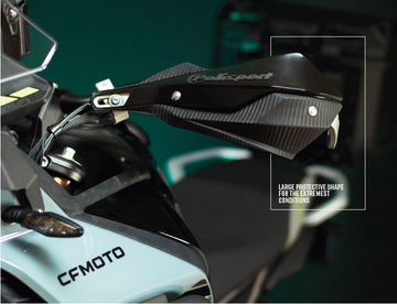 CF MOTO 450 [2024-2026] - Käsisuojat metallitankolla