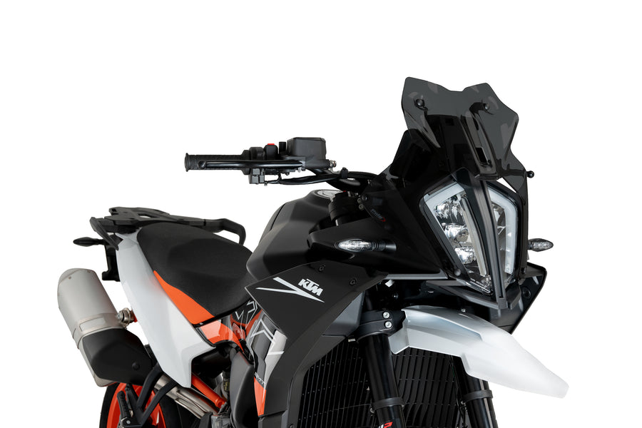 KTM 890 SMT [2025] – Sportscheibe – Mattschwarz