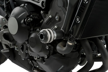 YAMAHA XSR 900 [2021] – Crash Pads Vintage – musta - 0