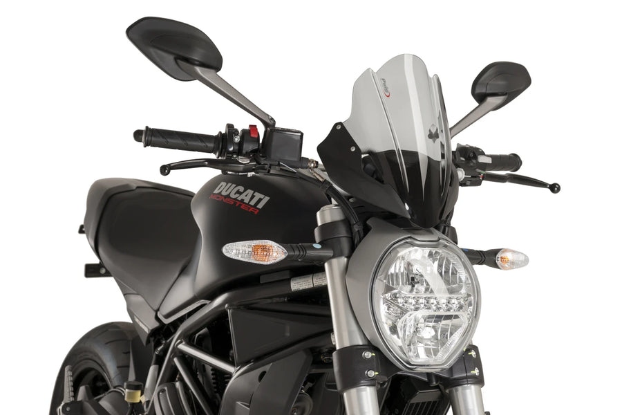 DUCATI MONSTER 821 DARK [2016] – Sportscheibe – Transparent