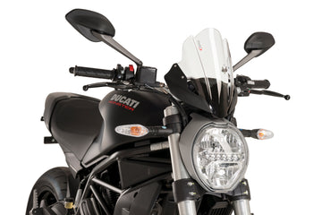 DUCATI MONSTER 821 DARK [2016] – urheilunäyttö – läpinäkyvä - 0