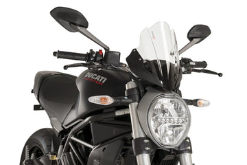 DUCATI MONSTER 821 DARK [2016] – urheilunäyttö – läpinäkyvä