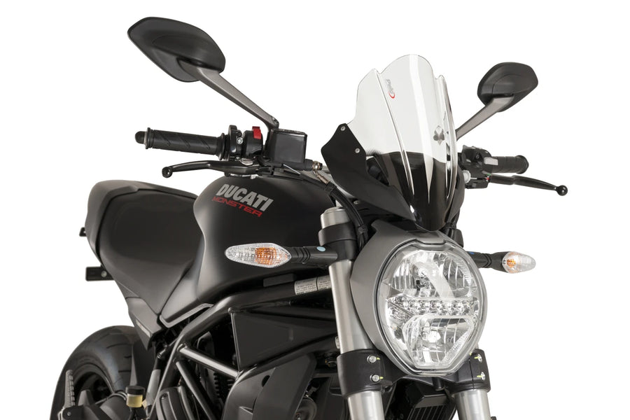 DUCATI MONSTER 821 DARK [2016] – Sportscheibe – Transparent