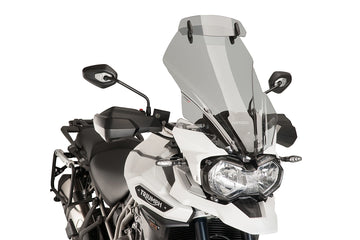TIGER EXPLORER/XC/XR/XRX/XRT - PUIG Tourenscheibe mit Spoiler | Getönt | PUIG 8916H