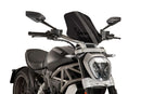 TRIUMPH BONNEVILLE T 120 BLACK [2025] - Adjustable touring screen | Heavily toned | PUIG 8922F