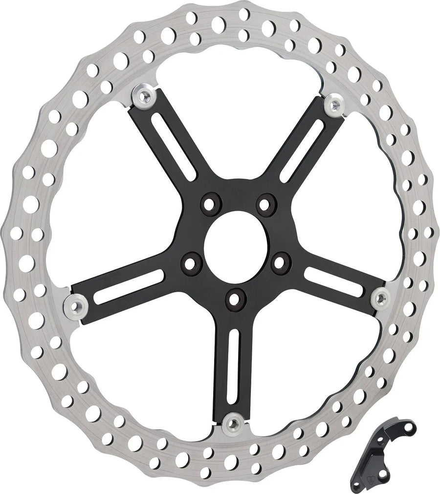harley davidson fxlrst [ARLEN NESS] – 15" Big Brake Jagged Floating Root Kit