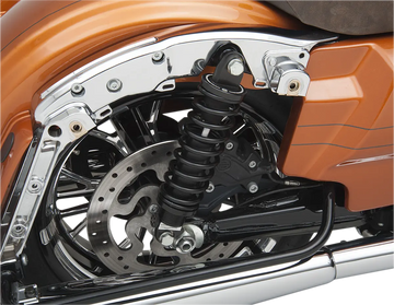 Harley-Davidson FLHXSE 1977 Street Glide CVO 121 [2026] - REVO-A Adjustable FL shock absorber - Surface: Black, Anodized - Item no. 1310-0960 – picture 2
