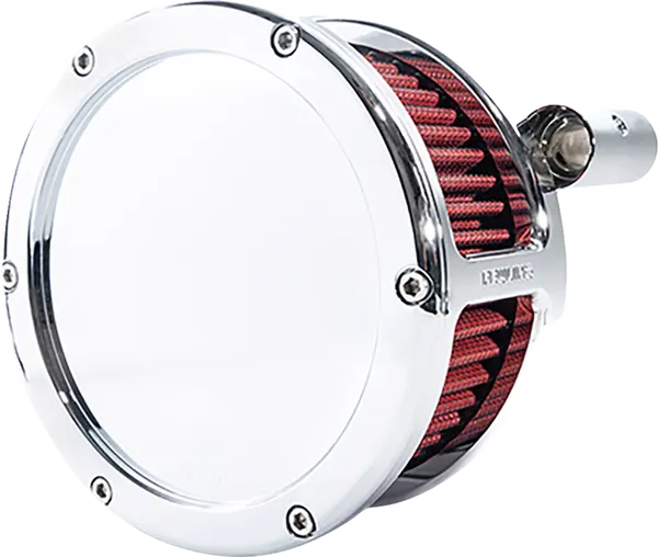 Harley-Davidson FXSE 1800 Pro Street Breakout CVO [2016-2017] - BA air filter kit - Surface: Chrome, Red - Image 2