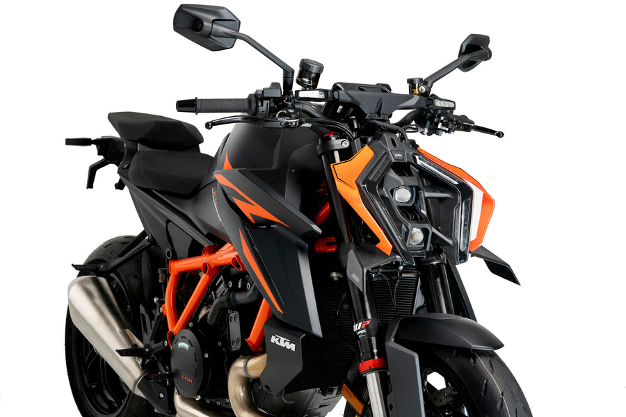 KTM 1390 SUPER DUKE R EVO [2025] – Paljas tuulilasi edessä