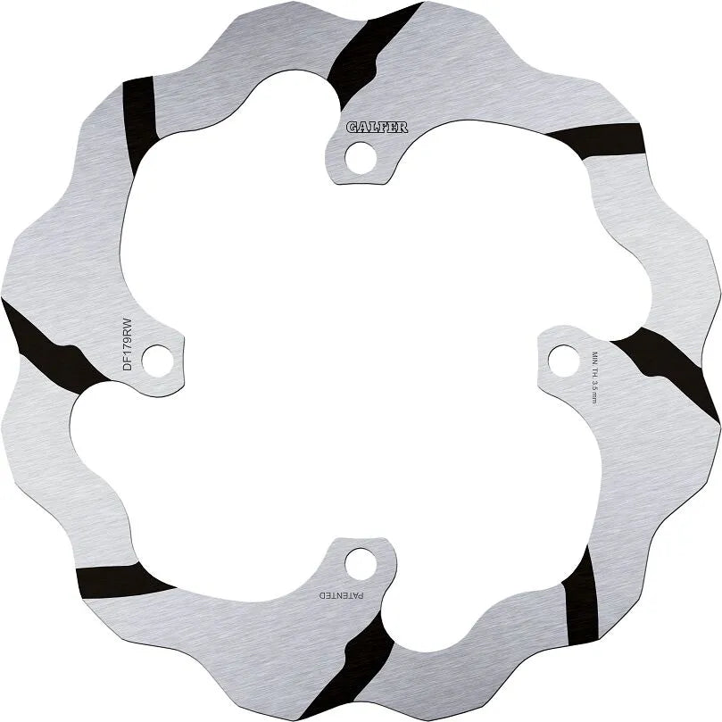 Kawasaki KX 450 F (KX 450 F) [2015-2018] - BRAKE DISC FIXED WAVE GROOVED OVERSIZE – Picture 1