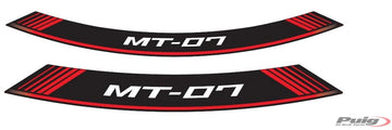 TRIUMPH BONNEVILLE T 120 BLACK [2025] - Rim arch strips | Red | PUIG 9136R