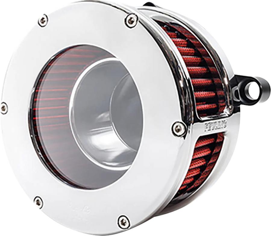 Harley-Davidson FLTRT 1923 Road Glide 3 117 [2026] - BA air filter kit - Surface: Chrome, Red, Clear - Image 1