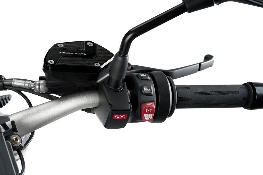 BMW R 1250 RS [2025] – Etujarrunestesäiliön korkki – hopea