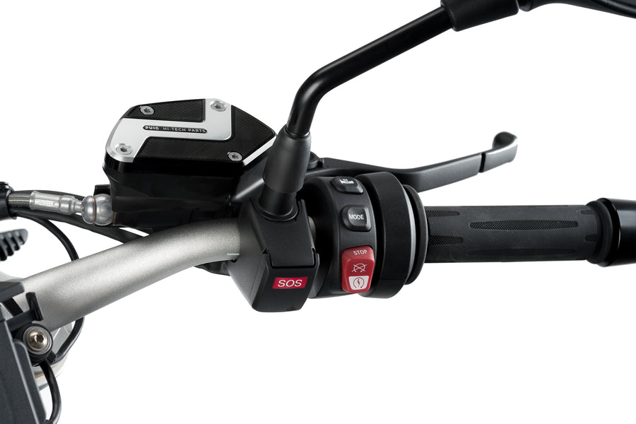 BMW R 1250 RS [2025] – Etujarrunestesäiliön korkki – hopea