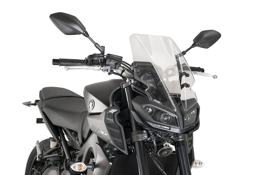 YAMAHA MT-09 SP [2020] - Uuden sukupolven Touring tuulilasi | Tyhjennä | PUIG 9377W