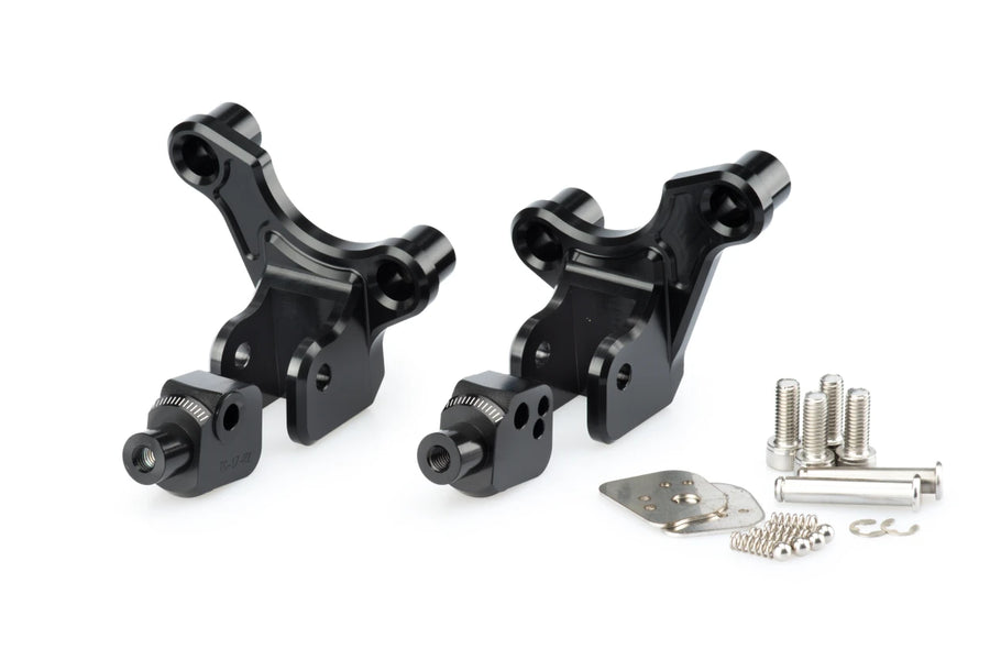 HONDA X-ADV [2020] – Adapter Fußrasten- Gummipad "Rider" – Schwarz