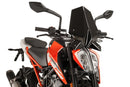 TRIUMPH BONNEVILLE T 120 BLACK [2025] - New Generation Sport Windschild | Schwarz | PUIG 9514N