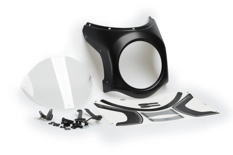 TRIUMPH SCRAMBLER 400X [2025] – Retro Fairing Screen – Black