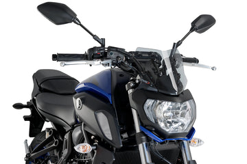 TRIUMPH BONNEVILLE T 120 BLACK [2025] - New Generation Sport Windshield | Tinted | PUIG 9666H