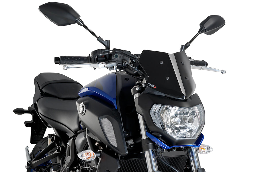TRIUMPH BONNEVILLE T 120 BLACK [2025] - New Generation Sport Windschutzscheibe | Schwarz | PUIG 9666N