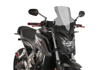 HONDA CB 650 F [2018] - Uuden sukupolven urheilullinen tuulilasi | Voimakkaan sävyinen | PUIG 9687F
