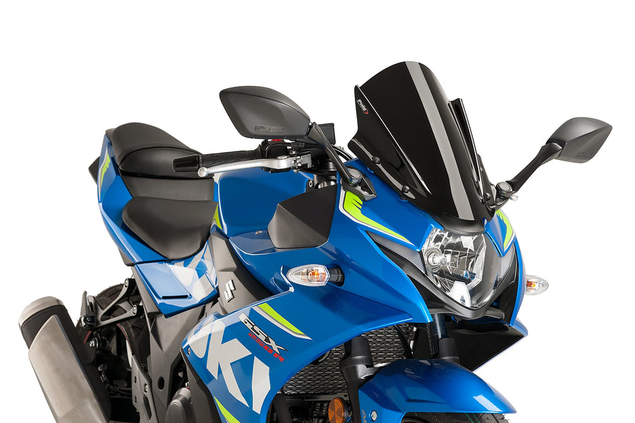 SUZUKI GSX-R 250 [2019] - PUIG Z-Racing-Scheibe | Schwarz | PUIG 9722N
