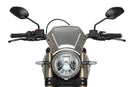 DUCATI SCRAMBLER 1100 DARK PRO [2025] – ALU Frontplatte – Schwarz-4