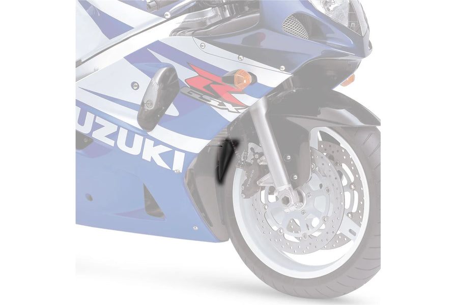 SUZUKI GSX-R 750 [2002] – etulokasuojan jatke – musta
