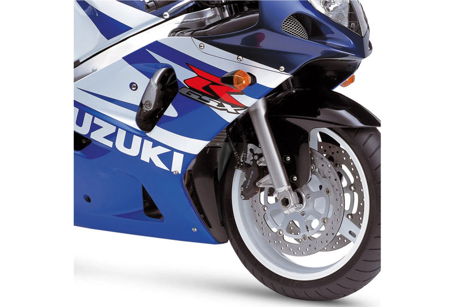 SUZUKI GSX-R 750 [2002] – etulokasuojan jatke – musta