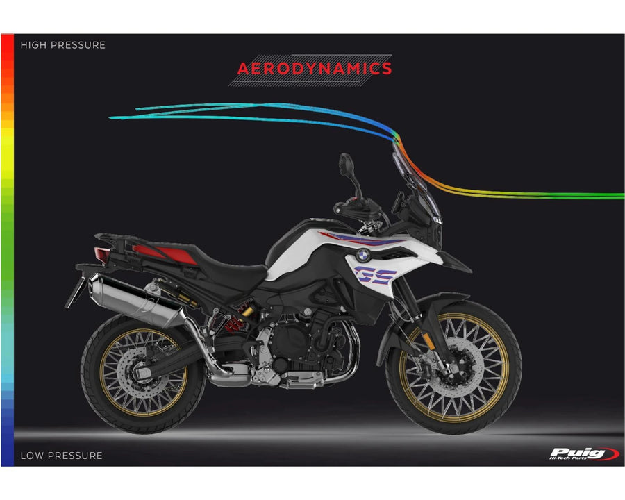 BMW F 800 GS [2025] – Verstellbare Scheibe – Stark getönt