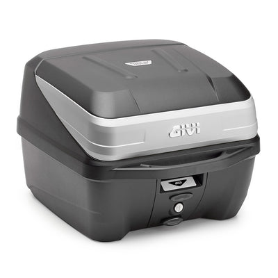 B32 BOLD Monolock Topcase mit Platte – schwarz uni / 32 Liter Volumen / max Zuladung 3 kg