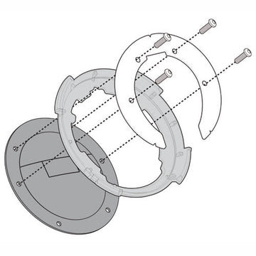 Ducati 848 [2007–2012] – Befestigungsring für Tanklock