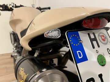 2 LED BLINKER Clear Resistances [E -test Mark] - Kawasaki KX KMX 125 250 - 0