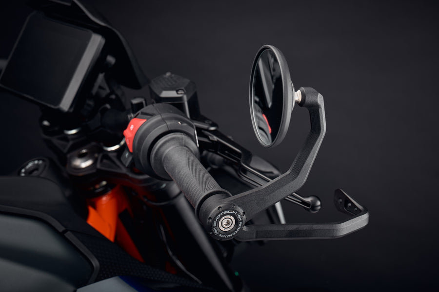 KTM 390 Duke [2024+] - Lenkerendenspiegel- und Hebelschützer-Kit Retro
