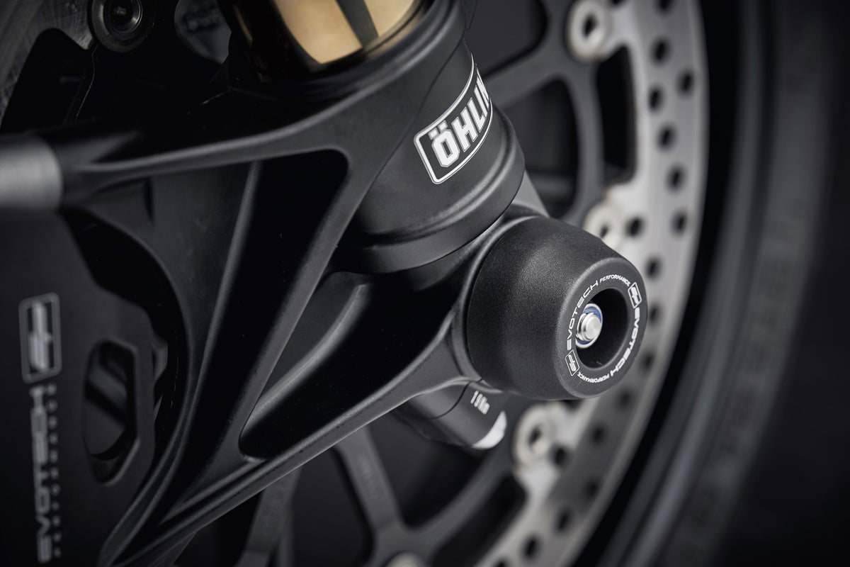 Ducati Panigale V2 Superquadro Final Edition [2025+] - Achsprotektoren-Set – 360° Ansicht 1
