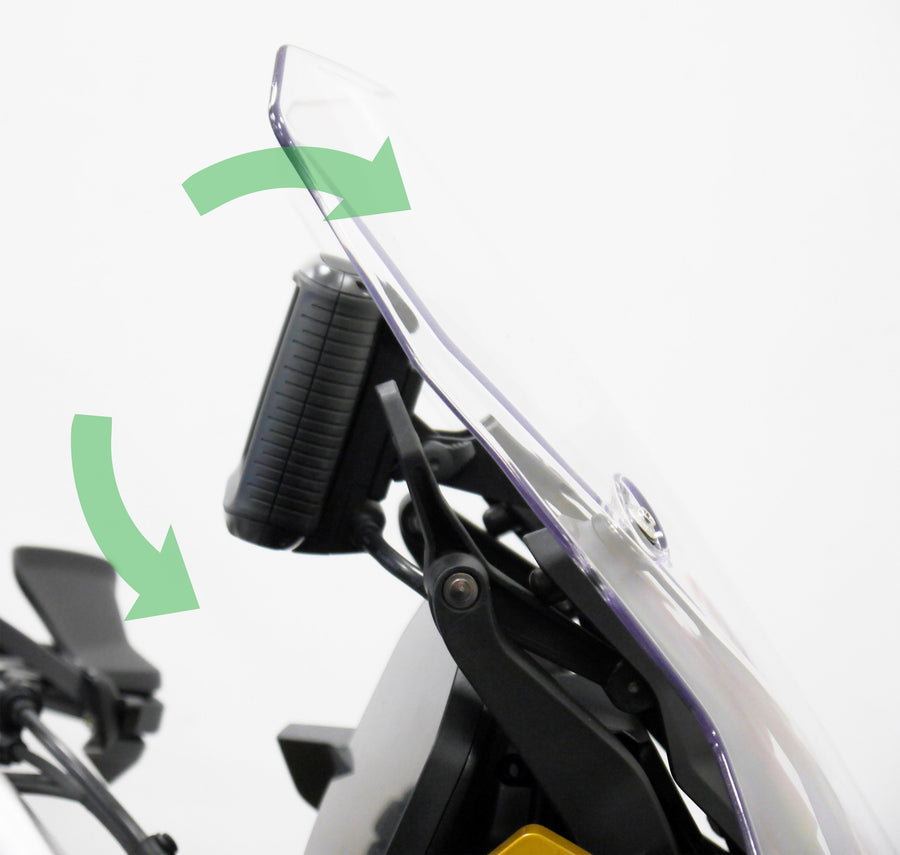 BMW F 900 XR Triple Black [2025+] - obere Garmin-Navigationsgerätehalterung