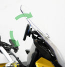 BMW F 900 XR Triple Black [2025+] - Evotech Quad-Lock-Smartphonehalterung oben