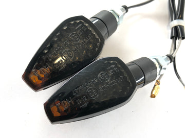 LED BLINKER RESPANCANS Black [E -testillä] - Yamaha Kawasaki Suzuki Ducati KTM - 0