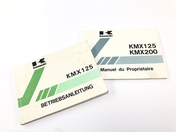 Kawasaki KMX 125 [1996] - käyttöohjeet käsikirja käyttöohjeet huoltokirja