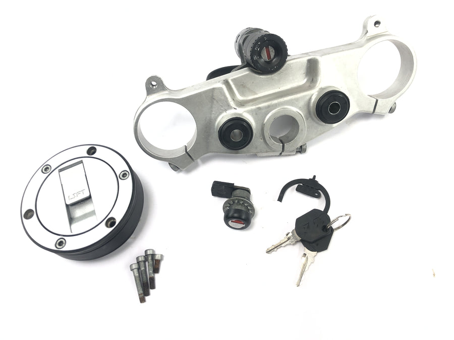 KTM 990 Super Duke LC8 EFI [2006] - Lock set ignition lock tank cap fork bridge seat lock
