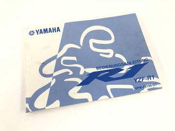 Yamaha YZF R1 RN09 [2002] - Käyttöopas Kuljettajan käsikirja