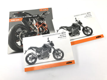 KTM Duke 690 A3 [2012] - Käyttöohjeet Omistajan käsikirja Käyttöohjeet