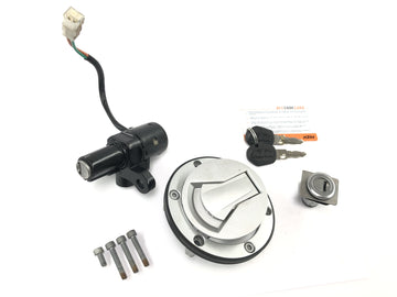 KTM Duke 690 A3 [2012] - Lock set ignition lock tank cap seat lock
