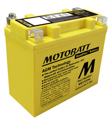 SKI DOO MXZ TRAIL 500 SS [2005-2009] - MBTX20U Keltainen 12V22.5Ah 335CCA