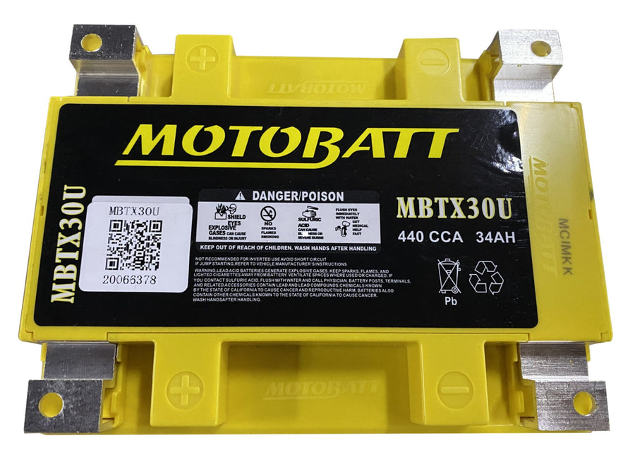 BMW K 75 RT [1990-1991] - MBTX30U Yellow 12V34Ah 440CCA