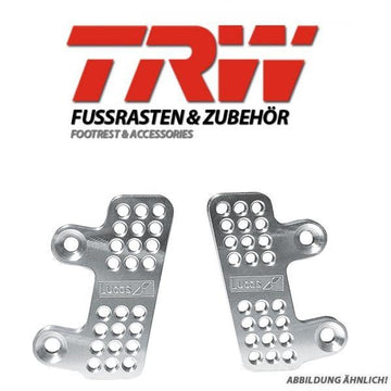 Footrest adapter plates