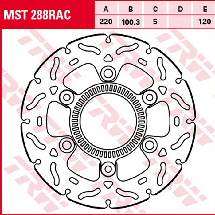 Bremsscheibe starr – Preis incl. Mwst.: 119,95€ Produkt Details: starre Kontur Scheibe