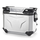 Sivukotelo Trekker Outback EVO Monokey 37 litraa - vasen, valmistettu anodisoidusta alumiinista, SMART SEC. LUKKO
